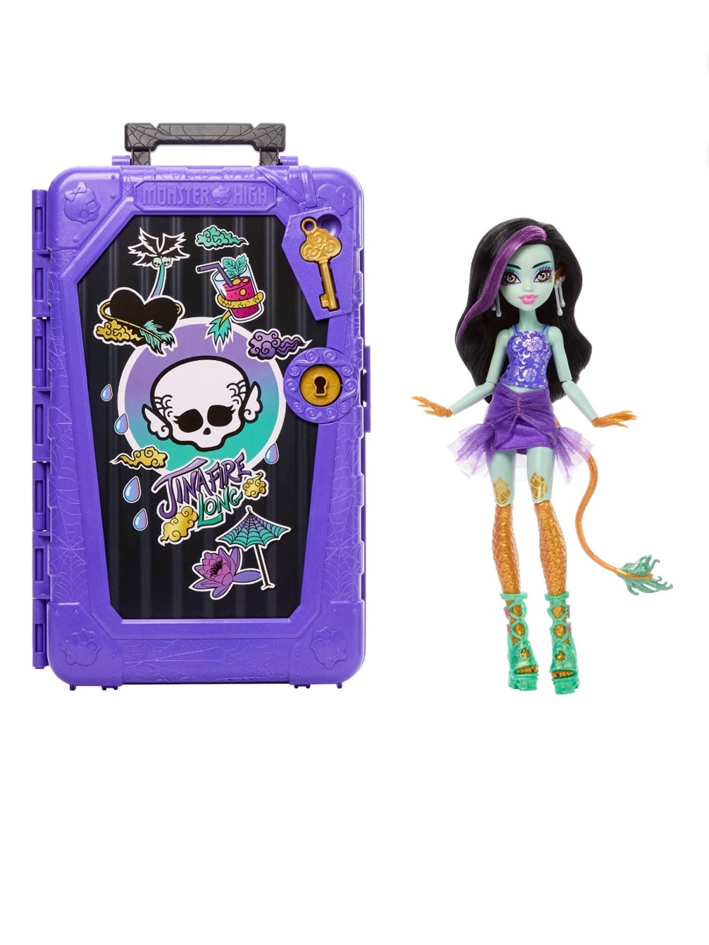 Monster High Skulltimate Secrets Gore-geous Oasis Playset Jinafire Long Doll